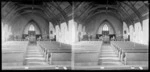 Interior of church [Anglican? Dunedin?]