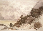 Barraud, Charles Decimus  1822-1897 :View in the Hooker Valley.  March  1884