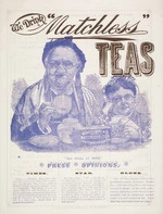 Wardell Bro[ther]s & Co. :We drink "Matchless" teas. August 1893.