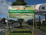 Green Party Election Billboard Auckland November 2008 (2)