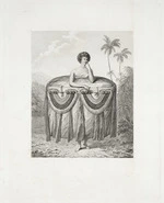 ‘A young woman of Otaheite bringing a present’ (plate 27)