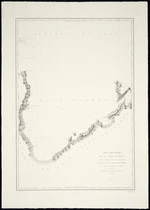 Carte particulière de la Baie Tasman Île Tavaï-Pounamou, Nouvelle-Zélande. Acc 51330. Scan 2