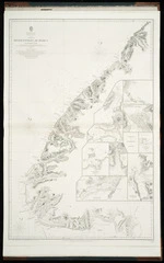 Chart 2589. Foveaux Strait to Rr. Awarua on the west coast