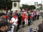 Parliamentary Services Pay Protest Parliament Wellington October 2009 (2).JPG