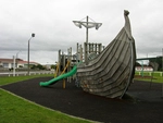 Viking Ship Playground Dannevirke May 2008.JPG