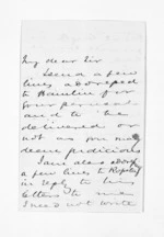 2 pages written 14 Apr 1873 by Sir Donald McLean, from Outward drafts and fragments