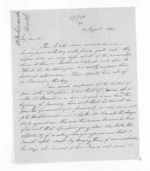 3 pages written 14 Aug 1860 by William Nicholas Searancke to Sir Donald McLean in Auckland Region, from Inward letters - W N Searancke