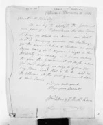 2 pages written 16 Dec 1851 by James Buchanan McKain in Ahuriri to Sir Donald McLean, from Inward letters - Surnames, Und - Viv