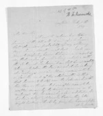 5 pages written 6 Feb 1859 by William Nicholas Searancke in Greytown to Sir Donald McLean, from Inward letters - W N Searancke