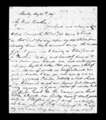 8 pages written 20 May 1847 by Archibald John McLean in Mumbai to Sir Donald McLean, from Inward family correspondence - Archibald John McLean (brother)