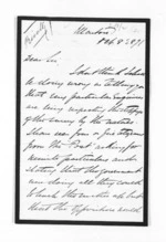 7 pages written 8 Oct 1871 by H M Brewer to Sir William Fox, from Inward letters - Surnames, Bra - Bro