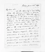 5 pages written 22 Jun 1870 by Captain John Lockett in Nelson Region, from Inward letters - Surnames, Loc - Log