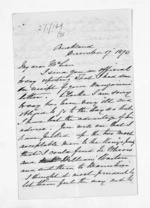 5 pages written 17 Dec 1870 by Dr Daniel Pollen in Auckland Region to Sir Donald McLean, from Inward letters - Daniel Pollen