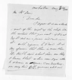 2 pages written 11 May 1866 by John Sim in Mohaka to Sir Donald McLean, from Inward letters - John Sim