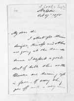 6 pages written 27 Oct 1875 by Samuel Locke in Napier City, from Inward letters - Samuel Locke