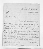 3 pages written 20 Jun 1846 by Sir Donald McLean in New Plymouth District to Rev Henry Hanson Turton, from Inward letters -  Rev Henry Hanson Turton