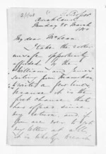 12 pages written 25 Mar 1850 by George Sisson Cooper in Auckland Region to Sir Donald McLean, from Inward letters - George Sisson Cooper