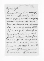 3 pages written 8 Jan 1872 by Dr James Somerville Turnbull, from Inward letters -  Surnames, Tuk - Tur
