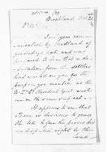 3 pages written 21 Dec 1849 by Henry King in New Plymouth to Sir Donald McLean, from Inward letters -  Henry King
