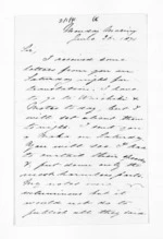 2 pages written 26 Jun 1871 by James Grindell, from Inward letters - James Grindell
