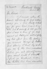 3 pages written 5 Dec 1859 by John Moore to Sir Donald McLean, from Inward letters - John and Mary Moore, and family