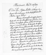 2 pages written 21 Feb 1849 by Rev William Woon in Taranaki Region, from Inward letters - William Woon