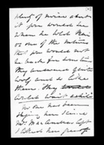 3 pages written   1874 by Annabella McLean to Sir Donald McLean, from Inward family correspondence - Annabella McLean (sister)