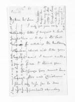 8 pages written by Sir Thomas Robert Gore Browne to Sir Donald McLean, from Inward and outward letters - Sir Thomas Gore Browne (Governor)