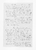 3 pages written 18 Dec 1867 by Henry Robert Russell to Sir Donald McLean, from Inward letters - H R Russell