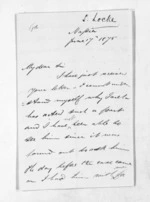3 pages written 17 Jun 1875 by Samuel Locke in Napier City, from Inward letters - Samuel Locke
