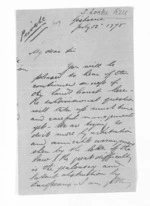 6 pages written 12 Jul 1875 by Samuel Locke in Gisborne, from Inward letters - Samuel Locke
