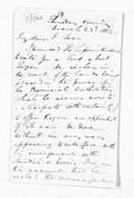 4 pages written 23 Mar 1854 by George Sisson Cooper to Sir Donald McLean, from Inward letters - George Sisson Cooper