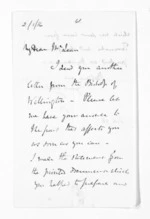 3 pages written 26 Oct 1860 by Sir Thomas Robert Gore Browne to Sir Donald McLean, from Inward letters -  Sir Thomas Gore Browne (Governor)