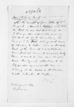 2 pages written 17 Aug 1860 by an unknown author in Napier City, from Inward letters - Michael Fitzgerald