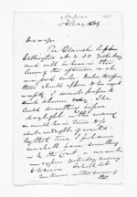 2 pages written 5 May 1869 by Henry Robert Russell, from Inward letters - H R Russell