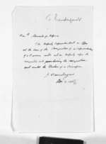 1 page written 3 Sep 1869 by Sir James Prendergast to Sir Donald McLean, from Inward letters - Surnames, Pre - Pri