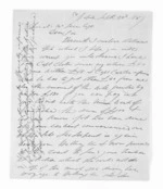 4 pages written 22 Sep 1857 by Daniel Marquis Munn in Napier City to Sir Donald McLean in Auckland City, from Inward letters - Daniel Munn