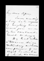 3 pages written 29 Aug 1851 by Sir Donald McLean to Robert Roger Strang, from Family correspondence - Robert Strang (father-in-law)