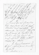 3 pages written 19 Aug 1870 by J Reid MacKenzie to Sir Donald McLean, from Inward letters - Surnames, MacKa - Macke