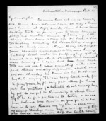 4 pages written 3 Oct 1851 by Sir Donald McLean in Wairarapa to Susan Douglas McLean, from Inward family correspondence - Susan McLean (wife)