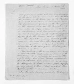 4 pages written 18 Nov 1850 by Edwin Harris in New Plymouth to Sir Donald McLean, from Inward letters - Surnames, Har - Haw