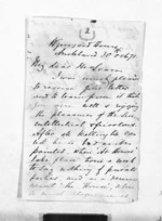 10 pages written 30 Oct 1871 by Sidney Weetman in Auckland Region to Sir Donald McLean, from Inward letters - Surnames, Web - Wee