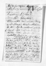 7 pages written 18 Jul 1853 by George Sisson Cooper in Taranaki Region to Sir Donald McLean, from Inward letters - George Sisson Cooper