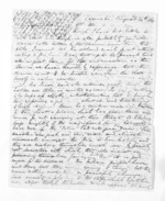 4 pages written 24 Aug 1854 by George Sisson Cooper in Taranaki Region, from Inward letters - George Sisson Cooper