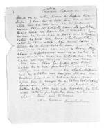 1 page written 22 Feb 1865 by an unknown author in Pourerere to George Sisson Cooper in Napier City, from Superintendent, Hawkes Bay and Government Agent, East Coast - Papers