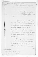 6 pages written 24 Jun 1850 by an unknown author in Wellington, from Native Land Purchase Commissioner - Papers