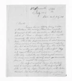 4 pages written 26 Jul 1858 by William Nicholas Searancke in Otaki to Sir Donald McLean in Auckland Region, from Inward letters - W N Searancke