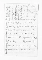 5 pages written 1 Jul 1863 by Sir Thomas Robert Gore Browne in Hobart to Sir Donald McLean, from Inward and outward letters - Sir Thomas Gore Browne (Governor)