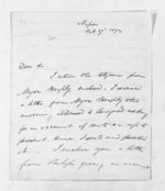 3 pages written 27 Oct 1873 by Samuel Locke in Napier City, from Inward letters - Samuel Locke