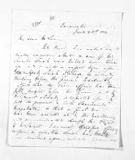 4 pages written 26 Jun 1854 by George Sisson Cooper in Taranaki Region to Sir Donald McLean, from Inward letters - George Sisson Cooper